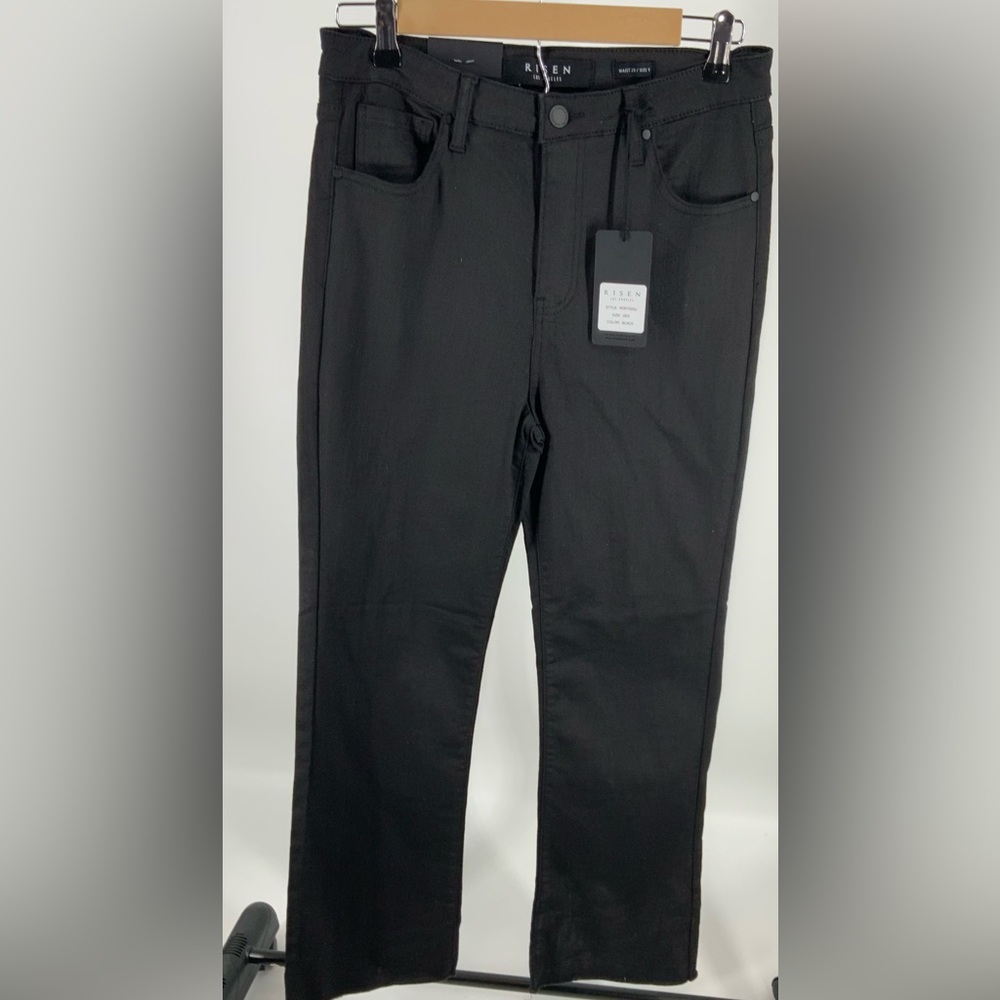 COPY - Risen coated twill straight leg jeans